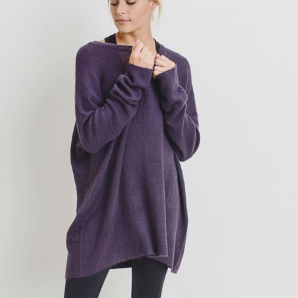 Plum Crush Sweater